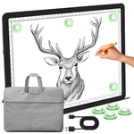 Phylosal Magnetic A4 Light Pad With Bag, Super Bright Box Side But.... Fixed Price $48.06.