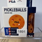 Fila Indoor Pickleball Balls 2-4 Packs Regulation Size New For Use.. Fixed Price $15.20.