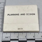 Vintage Matchbook Planning And Design The Drawing Board Dallas, Tx Gmg Unstruck. Fixed Price $12.50.