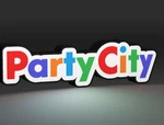 Party City Logo Led Light Box Sign 15.4" Length Memorabilia Retail Collection. Fixed Price $78.00.