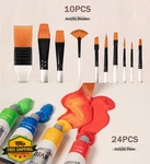 Djar 49 Pc Acrylic Paint Set Easel Box Sketchbook Art Kit Adults. Fixed Price $80.69.