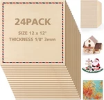 Adrattnay Lindenholzplatten, 3 Mm, 12 X 1/8INCH, 24 St Ck. Fixed Price $44.29.