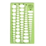 Pacific Arc Even Master Template Guide, 79 Ellipses In. Fixed Price $16.99.