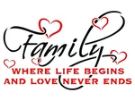 Stencils For Walls: Family Stencil, 10.5 X 6.5 Inch (s) - Quote Saying Words .... Fixed Price $26.19.