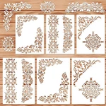 6PCS Craft Stencils For Vintage, Floor Painting.... Fixed Price $13.11.