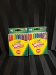 2PC Lot Crayola Twistables Crayons 10CT Each Ages 3+ No Sharpening Needed. Fixed Price $12.99.