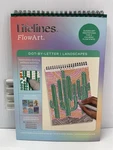 Lifelines Flow Art Dot By Letter Landscapes Illuminate & Create Meditative Scene. Fixed Price $16.99.