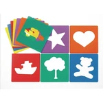 Colorations Familiar Shapes Stencils For Kids, 8 Inch, Jumbo, Sturdy, Kwaliteit,. Fixed Price $27.19.