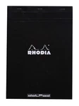 New Rhodia Head Stapled Pad, NO18 A4, Dot Paper In Black 1/4" X 11 3/4". Fixed Price $15.00.