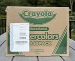 Crayola Watercolor Paint Set Classpack New Sealed Case Of 36 Count Non Toxic. Fixed Price $79.95.