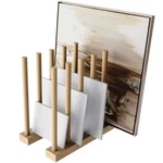 Art Storage Rack, Drying Wood Stand For Canvas Boards, Pane.... Fixed Price $48.49.