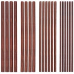 Olycrfat 20PCS 4 Size Walnut Dowel Rods 9.8 Inch Long Wood Sticks .... Fixed Price $26.49.