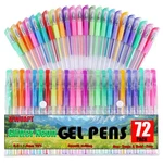 Zzwuapt 72 Glitter Neon Gel Pens, 24 Count (pack Of 1),. Fixed Price $28.77.
