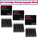 Ink Cartridge Rotring Isograph Technical Pen Pack ( Black) X3 Box. Fixed Price $25.00.