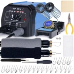 Wep 939-III Dual Pen Wood Burning Kit 34-IN-1 With 20 6.1 X 4.9 3.5 Inches. Fixed Price $113.58.