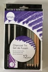 Daler And Rowley Simply Charcoal Tin 12 Pc Art - New Sets. Fixed Price $29.99.