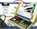 Easel Art Set W/easy Store Bag Drawing. Fixed Price $64.77.
