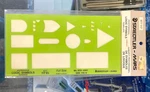 Staedtler Mars 977 117 Logic Symbols Template Full Size (berol R-541) Pickett. Fixed Price $12.30.