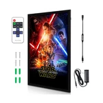 Nexaframe Led Backlit Movie Poster - 24 36 Black Cinema Box For Poste.... Fixed Price $383.56.