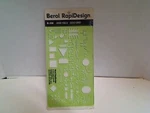Berol Rapidesign R-314 Symbols Ansi Y32.2 .200 Grid Stencil (lot Of 2). Fixed Price $29.99.