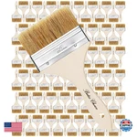 Bates- Chip Brushes, 4 Inch, 96 Pack, Paint With Ergonomic Wooden. Fixed Price $76.29.