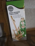 Daler-rowney Simply Wooden Table Easel With Collapsible Base New In Box. Fixed Price $15.00.