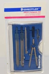 Staedtler Arco Compass Set Metal 7 Piece Kit In Case 559 09BK. Fixed Price $29.99.