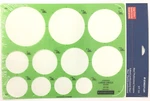 Staedtler Mars Large Circle Template 977 103 1.5" To 3.5" Berol Pickett. Fixed Price $11.60.