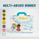 Lulu Jr. Illustory Write Illustrate Publish Your Own Hardcover Book Kit Ages 6+. Fixed Price $21.95.