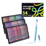 Acrylic Painting Gel Pens 54 Colors With 1MM Bullet Tip, For Adul. Fixed Price $41.82.