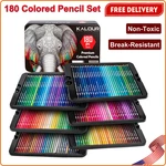 180 Colored Pencil Set For Adults Artists Rich Pigment Soft Core -12 Metallic. Fixed Price $41.92.