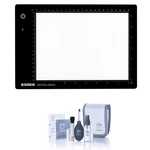 Kaiser Slimlite Plano 5000K 8X11" Battery/ac Lightbox With Cleaning Kit. Fixed Price $186.94.