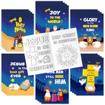 Dvbonike 24PCS Christmas Coloring Books Christian Theme H-nativity. Fixed Price $21.73.