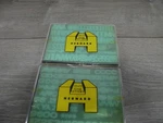 Vintage Hernard 3-D Title Letters Pressure Sensitive Lettering Kit Model T-134. Fixed Price $54.95.