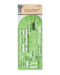 Rapidesign Traffic Accident Investigator Template With Protractor Scale Usa. Fixed Price $49.74.
