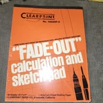 Clearprint Fade-out Design And Sketch Vellum 1000HP-8 50 Sheets 8.5 X 11 -2PK. Fixed Price $30.00.