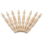 Wooden Spindles 9 Inch For Crafts, Home Cor, Furniture Woodpeckers. Fixed Price $10.87.