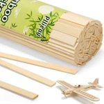 Pllieay 30 Pieces Bamboo Sticks Wooden Craft Extra Long Natural Color. Fixed Price $15.97.
