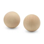 Wooden Balls 3 Inch Unfinished, Round, Birch Hardwood Craft Woodpecker. Fixed Price $37.31.