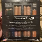 General's Drawing Pencil Kit #20 - Each. Fixed Price $12.00.