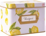 Heart&berry Lemon Recipe Box With Cards And Dividers -24 4X6. Fixed Price $29.99.