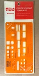 Koh-i-noor 830610 Office Layout Template 1/8" (same As Berol R-610) Staedtler. Fixed Price $12.25.