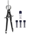 Mr. Pen- Professional Compass With Lock, Black, For Geometry,. Fixed Price $17.35.