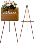 Conda 63" Wooden Tripod Artist Display Easel With Tray, A-frame Adjustable. Fixed Price $42.73.