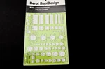 Berol Rapidesign Template Interior Tables And Chairs R-717 Drafting. Fixed Price $21.99.