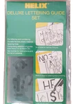 Helix Deluxe Lettering Guide Stencils Set Nip #H2114 England Letters Numbers. Fixed Price $14.99.