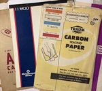 Vtg Carbon Tracing Paper Lot Ace, Kee Lox, Mead, Traum 36 Sheets. Fixed Price $15.00.