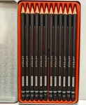 Arteza Drawing Sketch Pro Series Pencils Set Of 12, Medium 6B 4H - New. Fixed Price $10.75.