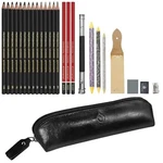 Heshengping, Sketching And Drawing Pencils SET-26PCS,ART Supplies Kit,gr. Fixed Price $18.23.