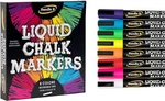 Chalk Markers - Vibrant, Erasable, 1 Count (pack Of 8), 6MM. Fixed Price $11.99.